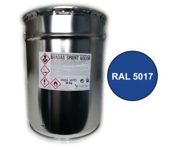 Farba drogowa akrylowa SPRINT - niebieska op.30kg