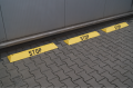 Separator parkingowy STOP SP żółty punktowy