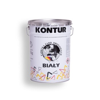 Farba biała 33 kg KONTUR