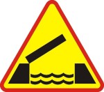 Znak A-13- Ruchomy most - II generacja, 900mm (S) Średni