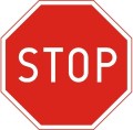 Znak B-20 - Stop - I Generacja 900mm- (D) Duży