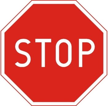 Znak B-20 - Stop - I Generacja 800mm- (S) Średni