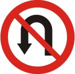 Znak B-23 - Zakaz zawracania - II Generacja 900mm- (D) Duży