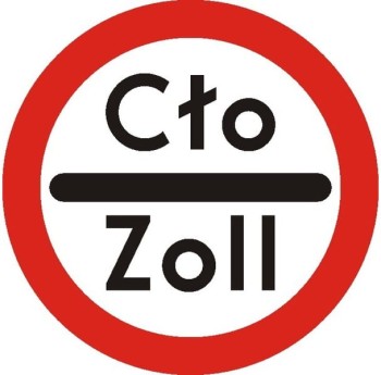 Znak B-32 - Stój - kontrola celna - I Generacja 900mm- (D) Duży