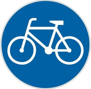 Znak C-13 - Droga dla rowerów - II Generacja 600mm- (M) Mały