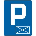 Znak D-18A - Parking - miejsce zastrzeżone - I Generacja 900x1125mm- (D) Duży