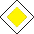 Znak D-1 - Droga z pierwszeństwem - II Generacja 1200x1200mm- (W) Wielki
