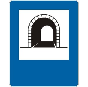 Znak D-37 - Tunel - II Generacja 600x750mm- (S / M) Średni / Mały