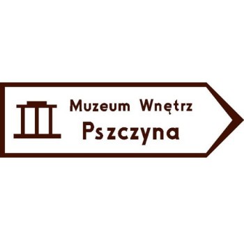 Znak E-9 - Drogowskaz do muzeum - Generacja I