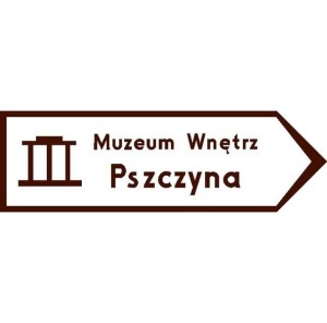 Znak E-9 - Drogowskaz do muzeum - Generacja II
