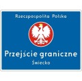 Znak F-1 - Przejście graniczne - Generacja II