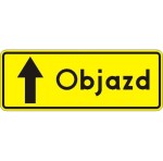 Znak F-9 - Objazd prosto - Generacja II 1200x440mm