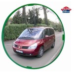 Lustro z zieloną ramą POLYMIR 800mm