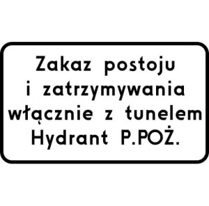 Tablica z Tekstem 600x300 I Generacja