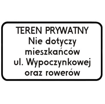 Tablica z Tekstem 600x350 II Generacja