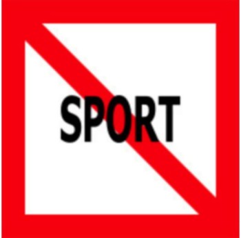Znak Żeglugowy A. 13 - Zakaz ruchu statków używanych wyłącznie do uprawiania sportu lub rekreacji - 900x900 mm, II Generacja