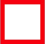 Znak Żeglugowy C. 4 - Inne ograniczenia ruchu żeglugowego -  900x900 mm, II Generacja