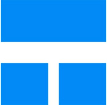 Znak Żeglugowy E. 10b - Połączenie z drogą uznaną za główną drogę wodną · w stosunku do drogi, po której idzie statek - 900x900 mm, II Generacja