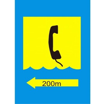 Telefon - znak informacyjny