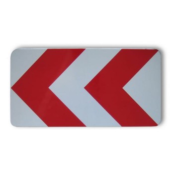 Tablica prowadząca U-3 mocowana do słupków 1200x600mm, I Generacja