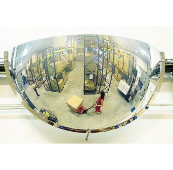 Lustro półkuliste wewnętrzne 1/4 kuli PMMA fi 600 (ok. 8m)