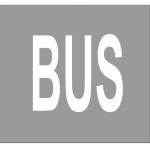 Szablon najezdniowy "BUS"  z blachy P-22 - wersja krótka