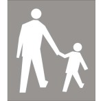 Szablon najezdniowy z blachy P-26 Piesi