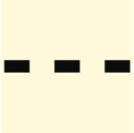 Szablon najezdniowy z folii P-19 Linia wyznaczająca pas postojowy