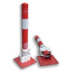 Słupek parkingowy składany 2" na wkładkę