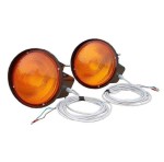 2 lampy diodowe - jednoczesny błysk (fi 200) - 1 kcd