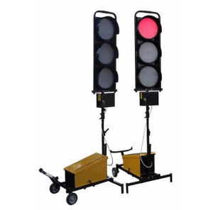 Sygnalizator wahadłowy 3-komorowy LED (fi 300) - zestaw