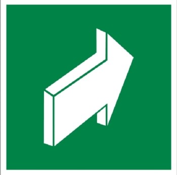 Pchać, aby otworzyć - tabliczka informacyjna