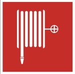 Hydrant wewnętrzny -tabliczka informacyjna