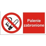 Palenie zabronione - tabliczka informacyjna