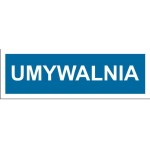 Umywalnia - tabliczka na drzwi