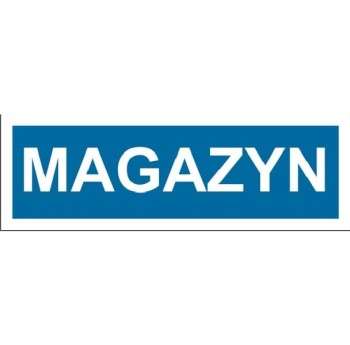 Magazyn - tabliczka na drzwi