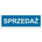 Sprzedaż - tabliczka na drzwi