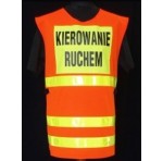 Narzutka Kamizelka Kierowanie Ruchem z atestem