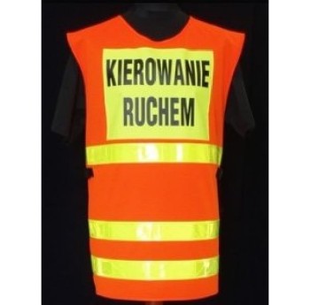 Narzutka Kamizelka Kierowanie Ruchem z atestem