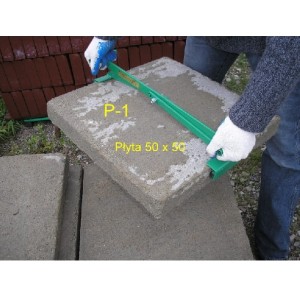 Chwytak do płyt 50x50, pustaków o dł. L=50cm