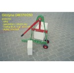 Gilotyna GM370/250 ( silka, gazobeton, kostka)