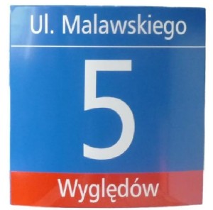 Tablica informacyjna MSI 45x35