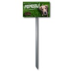 Tabliczka Trawnikowa \"POSPRZĄTAJ\"" (wzór 1) "