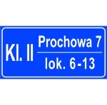 Tabliczka na klatkę schodową wzór 8