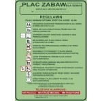 Tablica \"Plac Zabaw dla Dzieci\"" (wzór 5)"