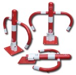 Blokada parkingowa Rambo na wkładkę