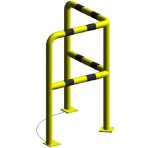 Barierka techniczna narożna 90° BTK90/Bariera ochronna