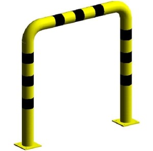 Odbojnica przyziemna prosta OPP1212X/Bariera ochronna