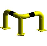 Odbojnica przyziemna \"L\"" OPL03H/Bariera ochronna"