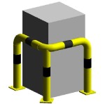 Odbojnica przyziemna \"L\"" OPL0644H/Bariera ochronna"